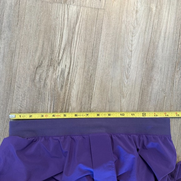 Lululemon Mens Medium Fast & Free 3" Lined Split Shorts Purple - Picture 7 of 9